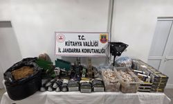 Kütahya’da jandarma ekiplerinden kaçakçılık operasyonu