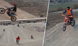 Kütahya’da motosiklet tutkunları “heyecan” parkurunda buluştu