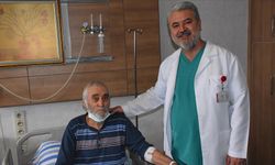 Şeker hastasının ayağı tedaviyle kurtarıldı