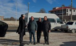 Kütahya Simav'da yeni garaj ve tamirhane projesi yerinde incelendi