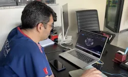 Balıkesir’de 15 yaşındaki kedinin beyninden dev tümör çıkarıldı