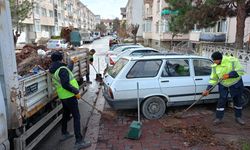 Kütahya Fatih Mahallesi’nde temizlik çalışması yapıldı