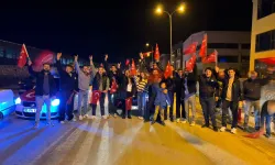 Kütahya Simav'da "Bayrak Yürüyüşü" yapıldı
