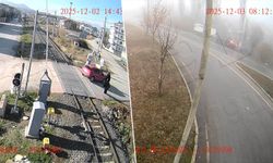 Kütahya’da Aralık ayındaki kazaların görüntüleri yayınlandı