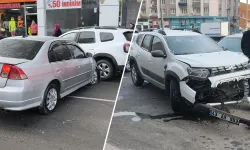 Kütahya’da satışını vereceği otomobille kaza yaptı