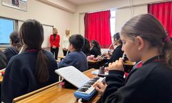 Kütahya Altıntaş’ta melodika kursuna ziyaret