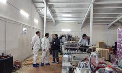 Kütahya Çavdarhisarda yumurtacı işletmeye mevzuat denetimi