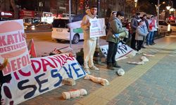 Kütahya’da vatandaşlardan Burger King önünde eylem