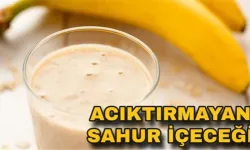 Sahurda tok tutan kefirli içecek tarifi