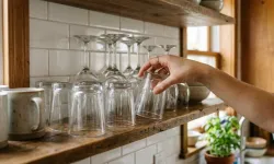 Bardakları ters değil düz koyun: İşte nedeni