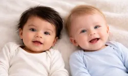 Esmer doğan bebeklerin saç rengi zamanla açılabilir