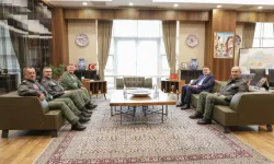 Korgeneral Kadıoğlu’ndan Kütahya Valisi Işın’a ziyaret