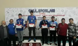 Kütahya Belediyespor güreşçisi Türkiye grup üçüncüsü oldu