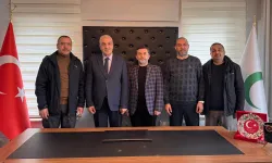 Kütahya Gazeteciler Birliği’nden Yeşilay’a ziyaret