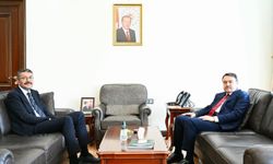 Kütahya Valisi Işın, Bakan Yardımcısı Çelik’i ziyaret etti