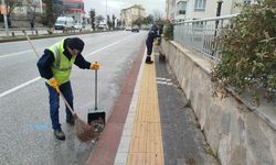 Kütahya’da bayram sonrası temizlik çalışmaları sürüyor
