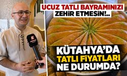 Kütahya’da ucuz tatlıya dikkat, bayram zehir olmasın!