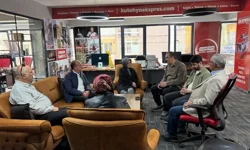 AK Parti Kütahya’dan Kütahya Ekspres’e taziye ziyareti