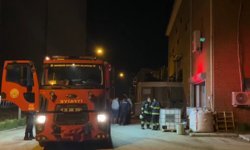 Eskişehir’de atık su arıtma tesisinde yangın