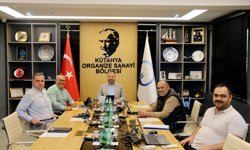 Kütahya OSB’de Nisan ayı yönetim toplantısı yapıldı