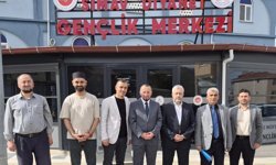 Kütahya Simav’da gençlik merkezine anlamlı ziyaret