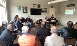 Kütahya Tavşanlı’da üreticilere zirai eğitim verildi