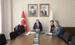 Kütahya Valisi Musa Işın güvenlik toplantısına katıldı