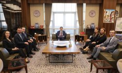 Kütahya Valisi Musa Işın ZAFERSİFED heyetini kabul etti