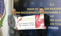 Kütahya’da 2026 tarımsal destekleme için tohum dağıtımı yapıldı