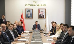 Kütahya’da güvenlik toplantısı gerçekleştirildi