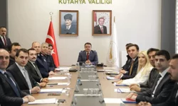 Kütahya'da İl Güvenlik ve Asayiş Toplantısı gerçekleştirildi