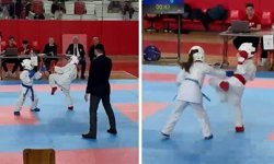 Kütahya’da sporcular karate yeteneklerini sergiledi