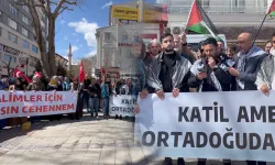 Kütahya’da vatandaşlar Filistinli esirler için bir araya geldi