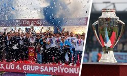 Şampiyon Kütahyaspor, kupasına kavuştu