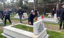 Kütahya’da şehit polis ve askerler unutulmadı