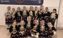 Kütahya Belediyespor halk oyunlarında üçüncü oldu