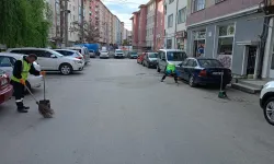 Kütahya Lala Hüseyin Paşa Mahallesi’nde temizlik çalışması