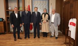 Kütahya Valisi Işın, MÜSİAD heyetini makamında ağırladı