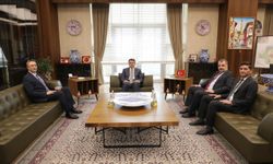 Kütahya Valisi Işın, Tapu ve Kadastro heyetini kabul etti