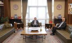 Kütahya Valisi Işın, Müdür Karartı’yı kabul etti
