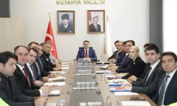Kütahya’da güvenlik ve asayiş toplantısı yapıldı