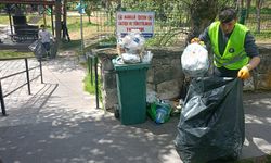Kütahya’da piknik alanlarında temizlik çalışması