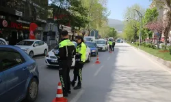 Kütahya’da polis ekipleri bayram öncesi denetimde