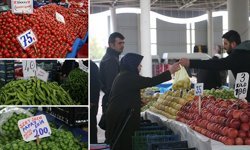 Kütahya’da semt pazarında fiyatlarda son durum