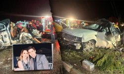 Kütahyalı aile, Uşak’taki kazada hayatını kaybetti