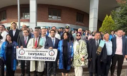 DPÜ Tavşanlı MYO'da mezuniyet coşkusu