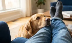 Köpekler neden kafasını sahibinin bacağına yaslar?