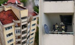 Kütahya'da çatıdan çıkan dumanlar ekipleri alarma geçirdi