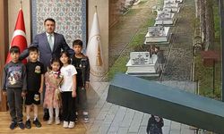 Kütahya’da ilkokul öğrencilerinden şehitlere vefa