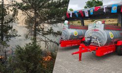 Kütahya’da orman köylerine su tankeri desteği